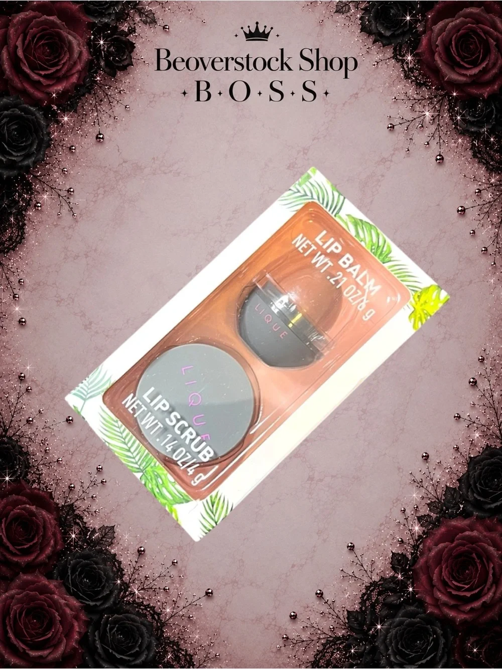 NEW IN BOX – LIQUE LIP CARE KIT (Lip Balm + Lip Scrub)